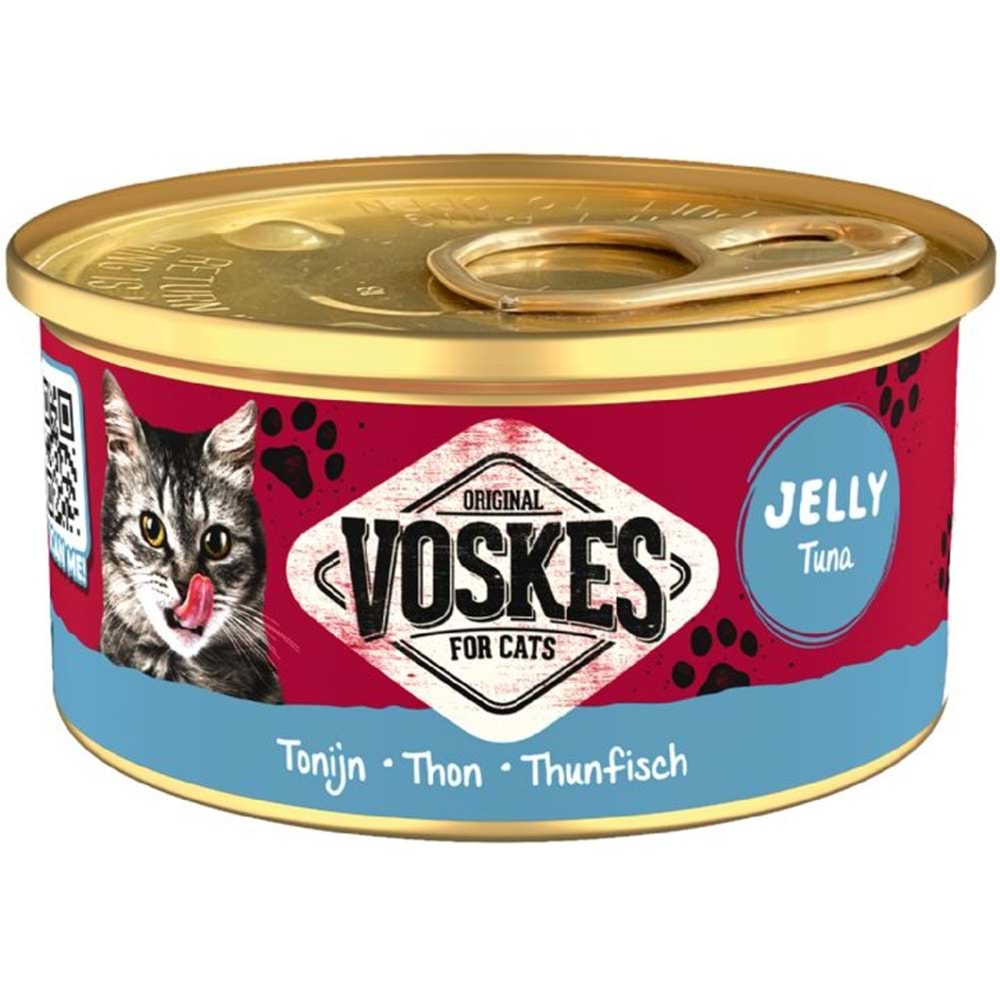 VOSKES TON BALIĞI KEDİ KONSERVESİ 85GR