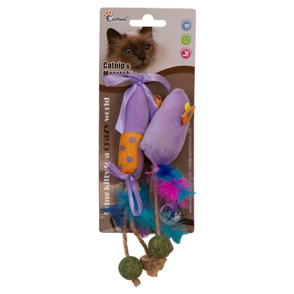 Eastland Matatabi Ve Catnipli Peluş Fare Ve Şekeri