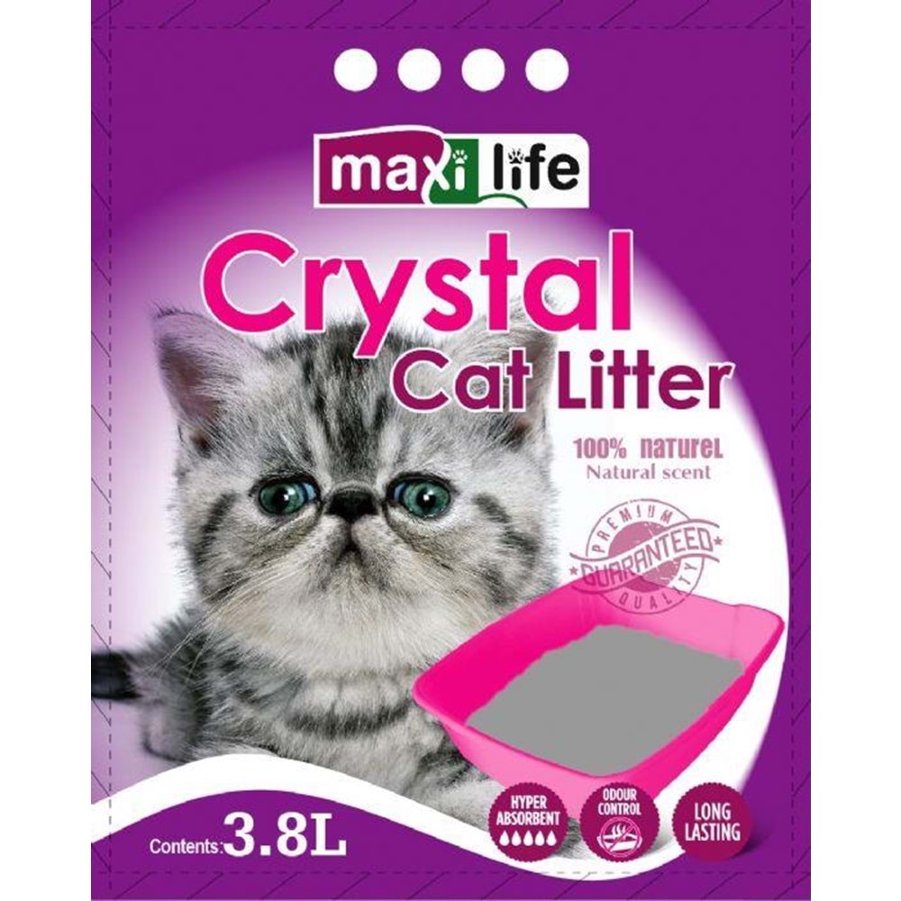 Maxi Life Silika Kedi Kumu 3.8 L 1,4 Kg