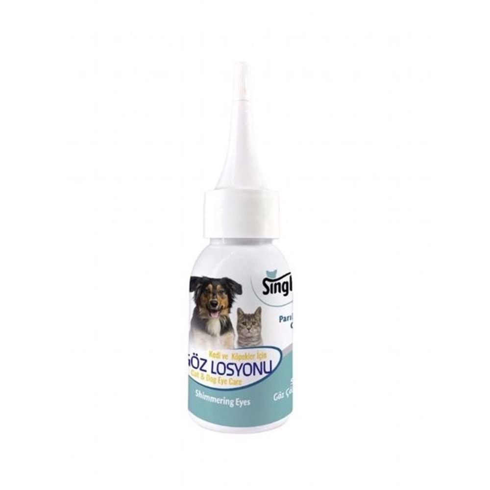 Single Kedi Köpek Göz Yaşı Temizleme Losyonu 50ml