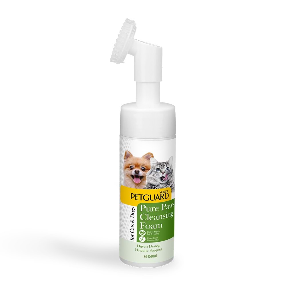 PETGUARD CAT-DOG PATİ TEMİZLEME KÖPÜĞÜ 150 ML