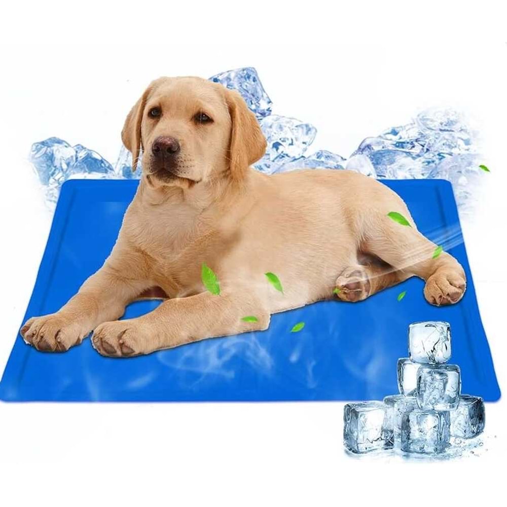 Pet Cool Mat Kedi Köpek Serinletici Yatak (90x50 cm)
