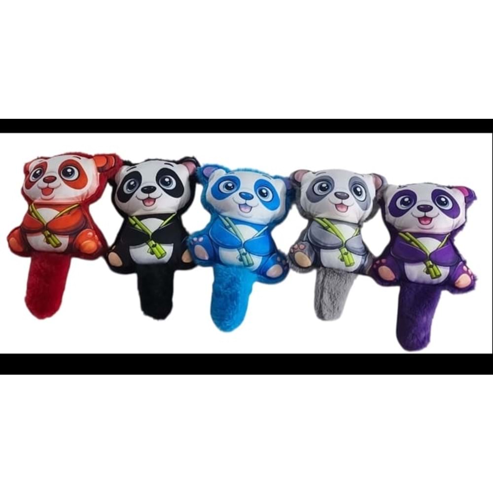 Sesli Dijital Baskılı Peluş Panda