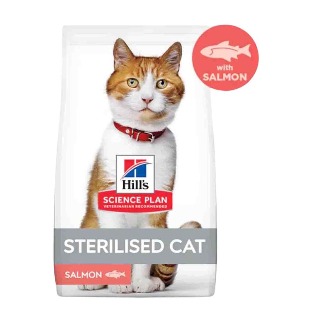 Hills Sterilised Somon Balıklı Kısırlaştırılmış Kedi Maması 1,5Kg