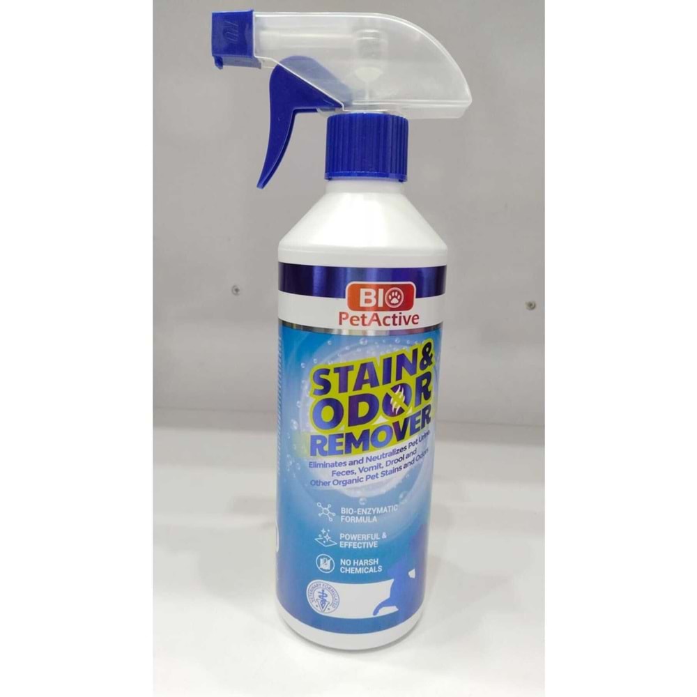 BIO PETACTİVE STAIN&ODOR REMOVER LEKE ÇIKARICI