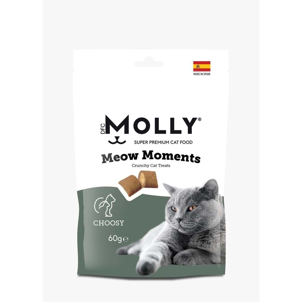 MOLLY MEOW MOMENTS SEÇİCİ KEDİLER İÇİN KEDİ ÖDÜL MAMASI (CHOOSY) 60 GR