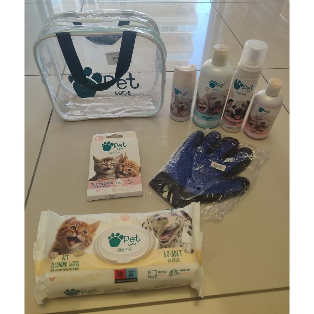 Pet Love Kedi Bakım Seti 7 Parça