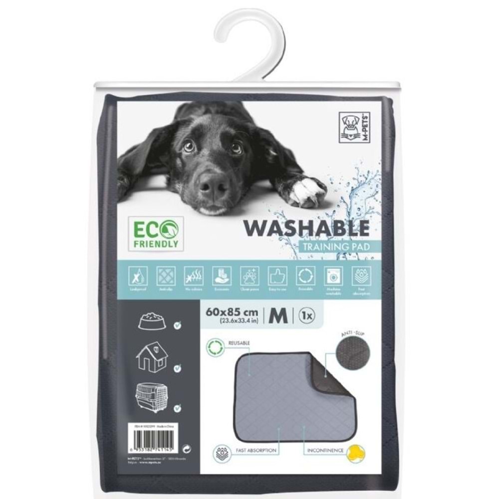 M-Pets Yıkanabilir Köpek Çiş Eğitim Pedi 60x85cm [M]