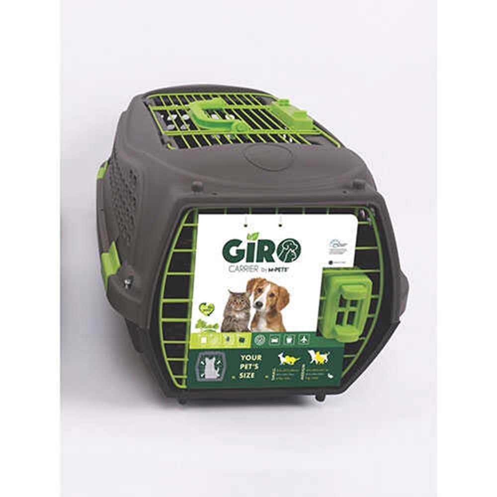 M-Pets Eco Giro Carrier Köpek Taşıma Çantası Siyah 51,6x32,7x29,6 Cm
