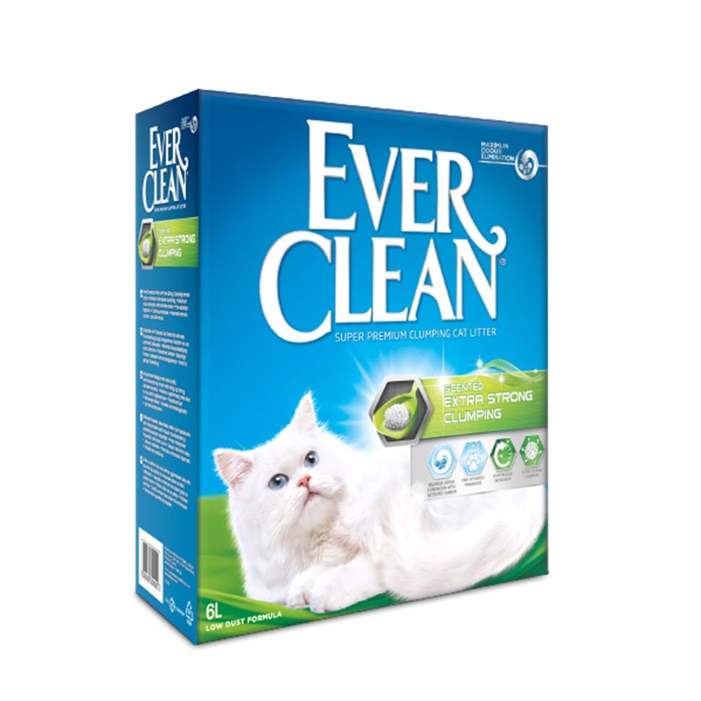 Ever Clean Extra Strength Ekstra Güçlü Kokulu Topaklanan Kedi Kumu 6lt