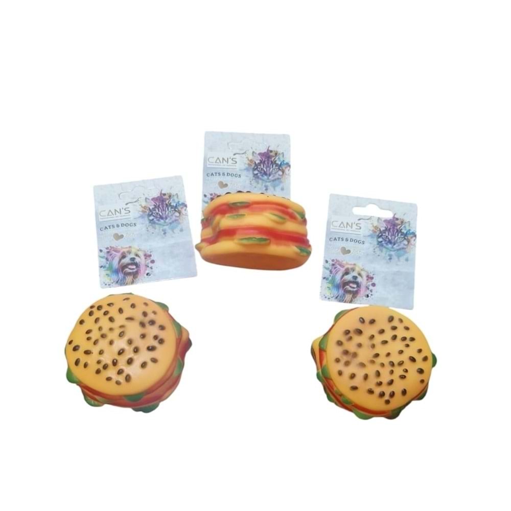 Cans Öten Hamburger Oyuncak 7 cm