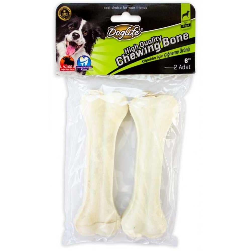DOGLİFE PRESS KEMİK WHİTE 80GR/AD. 2Lİ