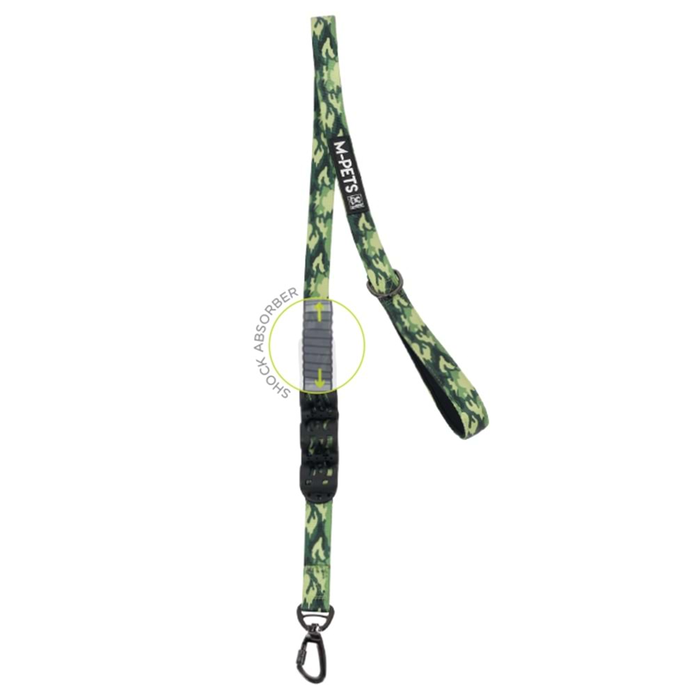 M-PETS FLEX ŞOK EMİCİ GEZDİRME TASMA KAMUFLAJ 120CM