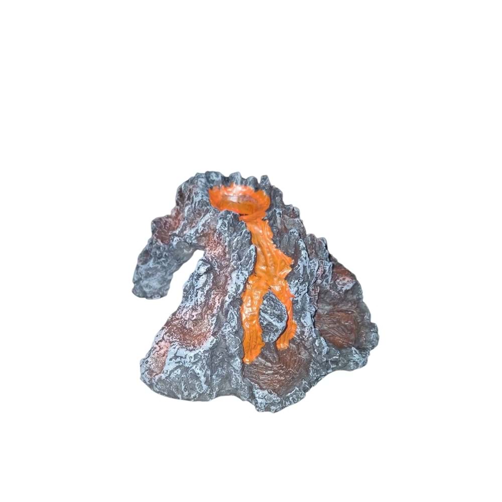 GS1005 Volkanik Kaya Akvaryum Dekoru 18x19x9 cm