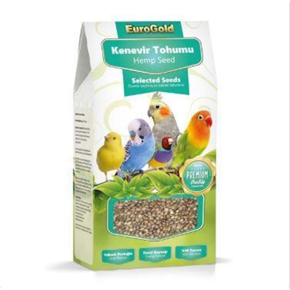 Eurogold Kenevir Tohumu Kuş Yemi 200 gr