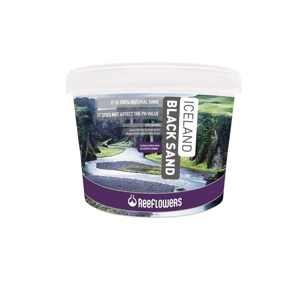 REEFLOWERS Iceland Black Sand 7 KG (3-5mm)