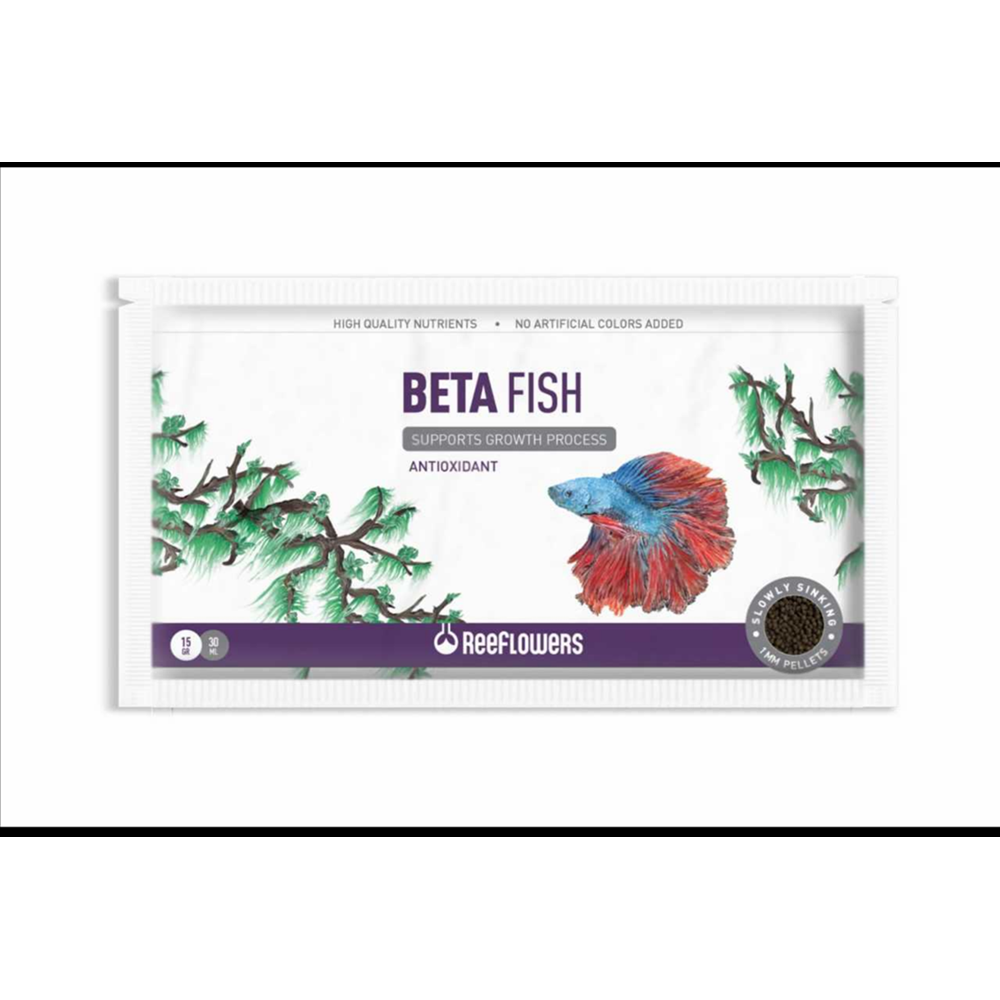 ReefLowers Betta Fish Zarf Yem 15 gr