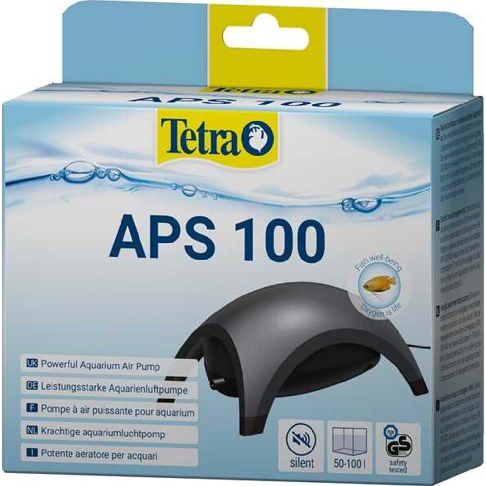Tetra Tec Aps 100 Siyah Hava Motoru Tek Çıkış
