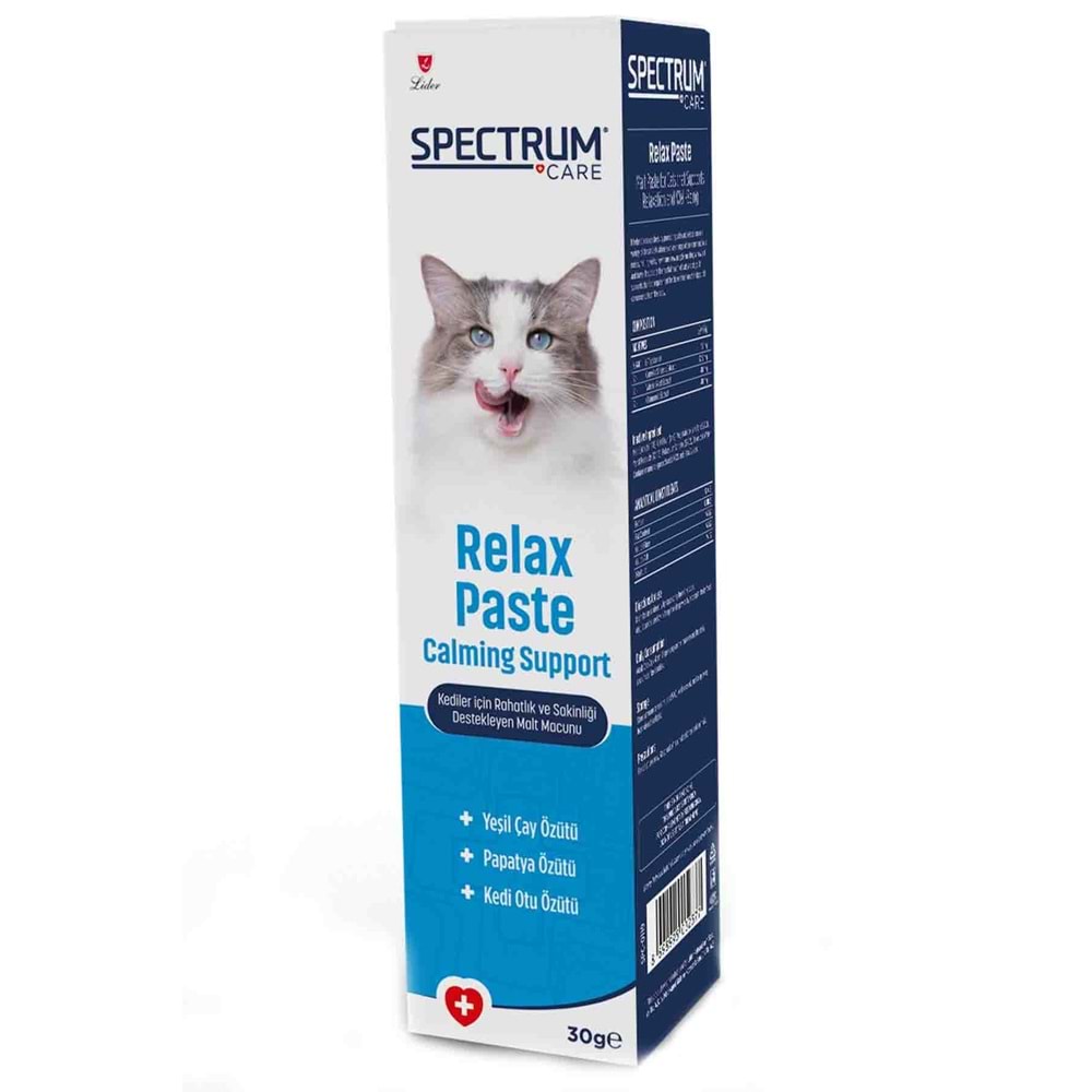 Spectrum Kediler için Rahatlık ve Sakinliği Destekleyen Malt Macunu 30gr