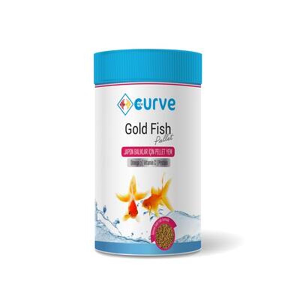 Curve Gold Fish Granulat Japon Balık Yemi 100 ml