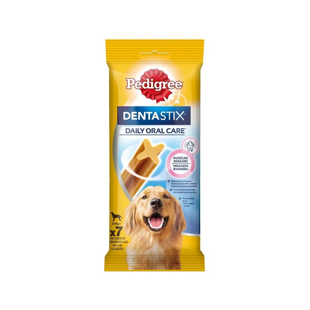 Pedigree Dentastix Büyük Irk Şerit Köpek Ödül Maması (7li) 270gr
