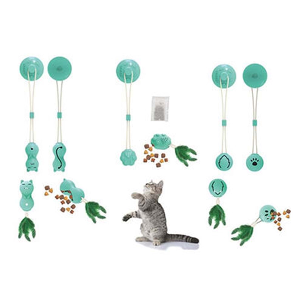M-Pets Tampo Catnipli Ödül Hazneli Kedi Oyuncağı