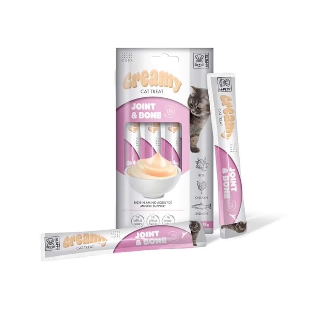M-Pets Creamy Joint & Bone Kedi Ödülü 4x15 GR