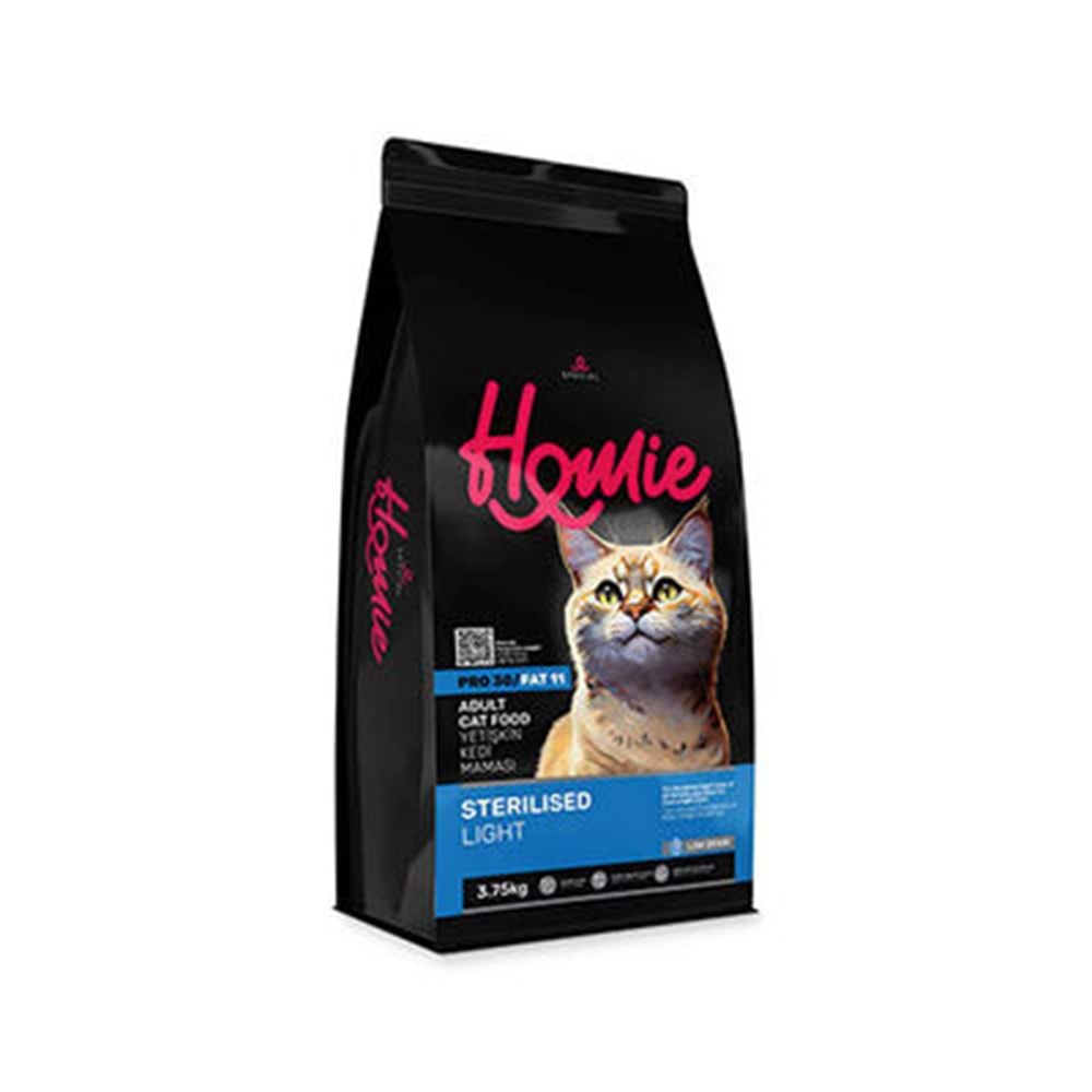 Homie Tavuklu Düşük Tahıllı Kısırlaştırılmış Kedi Maması 3,75 Kg
