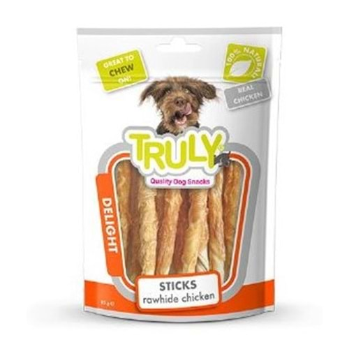 Truly Yumuşak Köpek Ödülü Tavuk-Havuç Burgu 90 gr