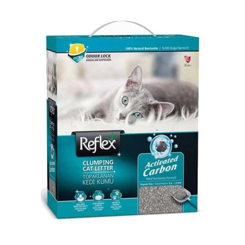 Reflex Box Active Carbon Gri Kedi Kumu 10Lt