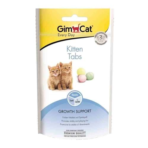 Gimcat Kitten Tabs Yavru Kedi Ödül Tableti 40Gr