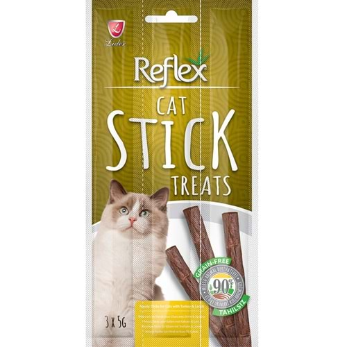 Reflex Stick Hindi Ve Kuzulu Kedi Ödül Çubuğu 3X5Gr