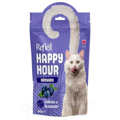 Reflex Happy Hour Üriner Sistem Destekleyici Kedi Ödül Maması 60 Gr.