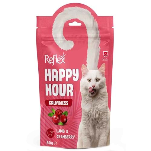 Reflex Happy Hour Sakinleşmeyi Destekleyici Kedi Ödül Maması 60 Gr.