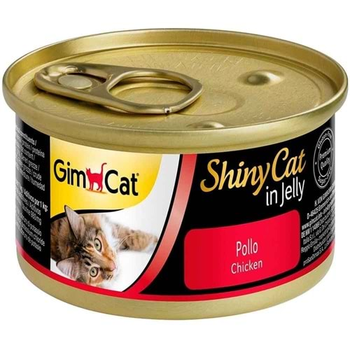 Gimcat Shinycat Tavuklu Kedi Konservesi 70Gr