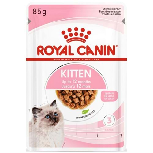 Royal Canin Kitten Gravy Yavru Kedi Konservesi 85Gr