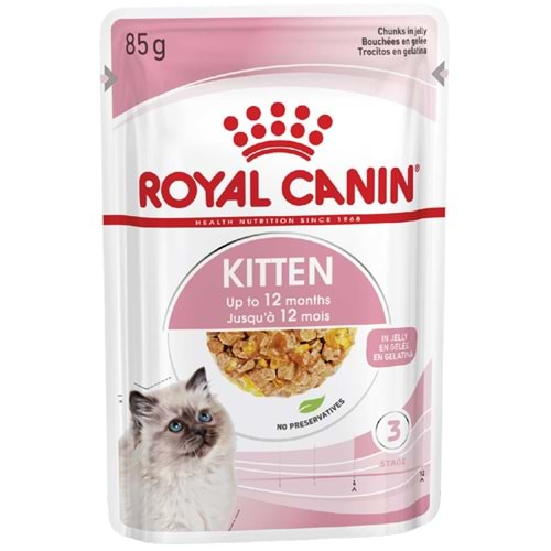 Royal Canin Kitten Jelly Yavru Kedi Konservesi 85Gr