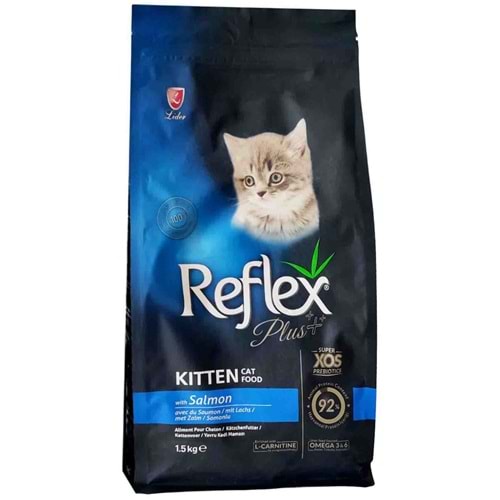 Reflex Plus Kitten Somonlu Yavru Kedi Maması 1.5Kg