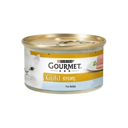 Gourmet Gold Kıyılmış Ton Balıklı Yetişkin Kedi Konservesi 85Gr