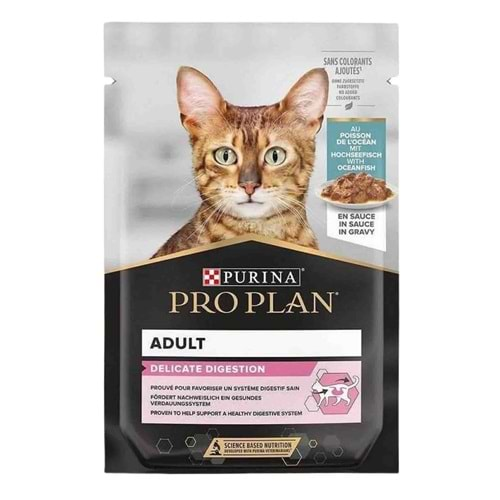 Pro Plan Delicate Balıklı Kedi Konservesi 85Gr