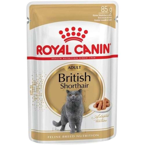 Royal Canin British Shorthair Yetişkin Kedi Konservesi 85Gr