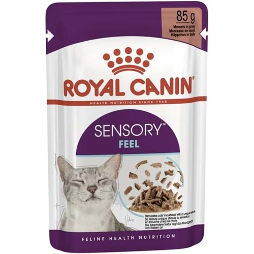 Royal Canin Sensory Feel Yetişkin Kedi Konservesi 85Gr