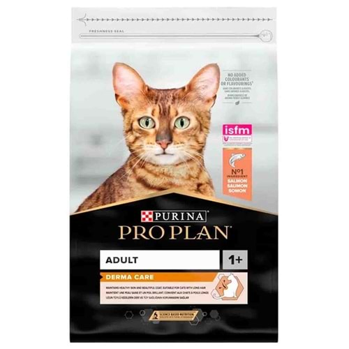 Pro Plan Derma Care Somonlu Tüy Sağlığı Destekleyici Yetişkin Kedi Maması 3Kg