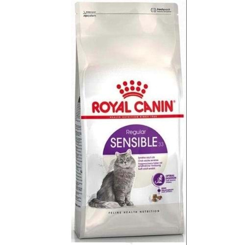 Royal Canin Sensible 33 Hassas Sindirim Sistemi Olan Kediler İçin Yetişkin Kedi Maması 15Kg