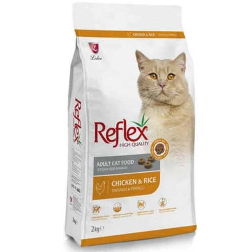 Reflex Tavuklu Ve Pirinçli Yetişkin Kedi Maması 2Kg