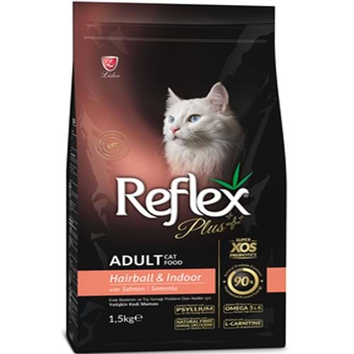 Reflex Plus Somonlu Hairball Yetişkin Kedi Maması 1,5Kg