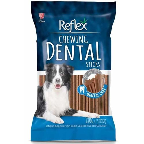 Reflex Dental Sticks Yıldız Şeklinde Köpek Ödül Çubuğu 180Gr