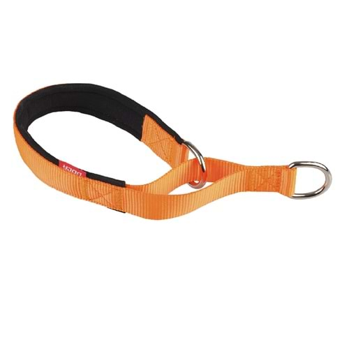 Köpek Eğitim Tasması Dokuma Soft Turuncu 2*35-45cm