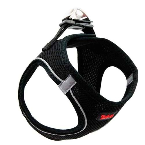 Tailpetz Air Mesh Harness Siyah Köpek Göğüs Tasması M