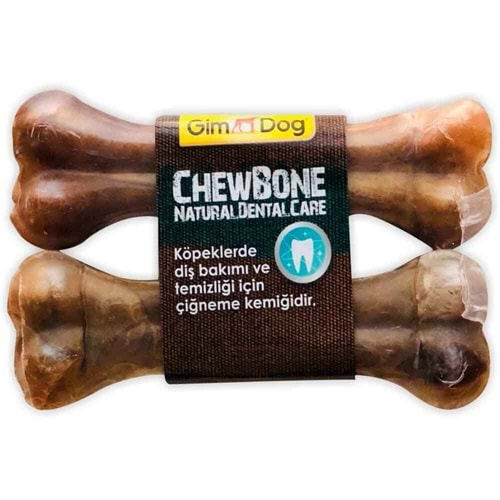 Gimdog Mordimi Press Köpek Ödül Kemiği Natural (2Li)